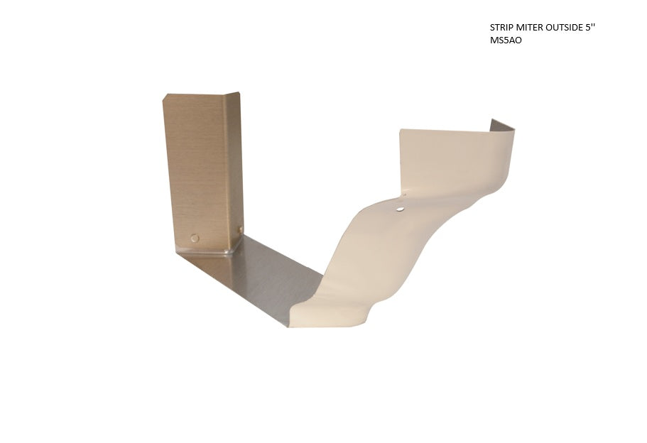 Strip Miter Inside / Outside 5'' K Style Aluminum