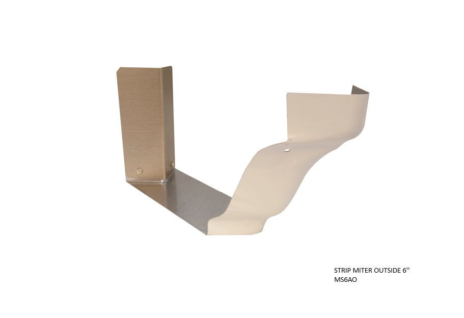 Strip Miter Inside / Outside 6'' K Style Aluminum (Copy)