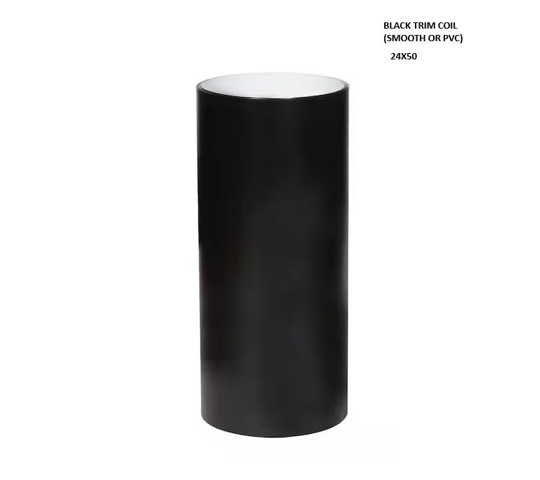 Trim Coil Black Aluminum (Smooth)