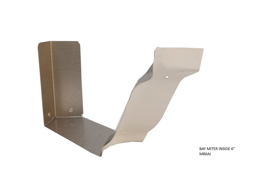 Bay Miter Inside / Outside 6'' K Style Aluminum.