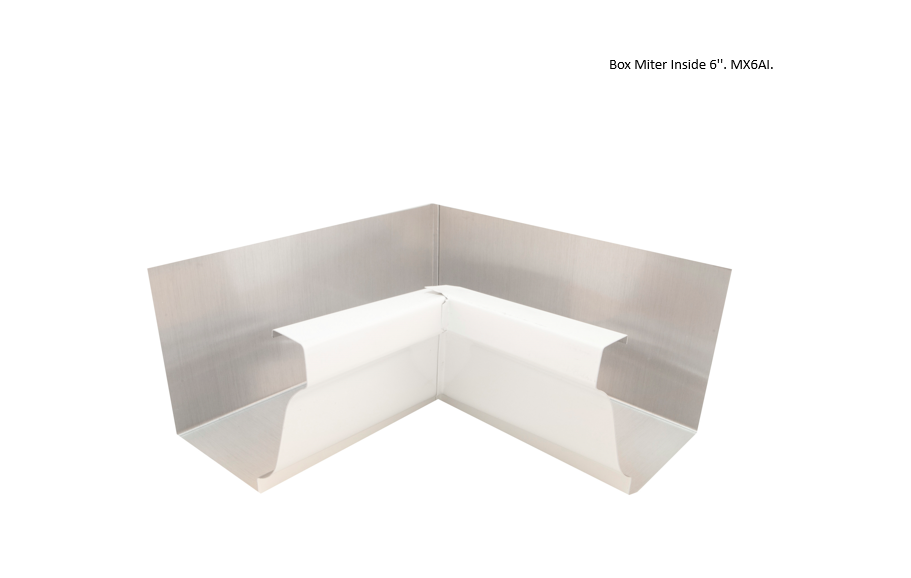 Box Miter Inside / Otside Aluminum. K Stile 6'' (Copy)