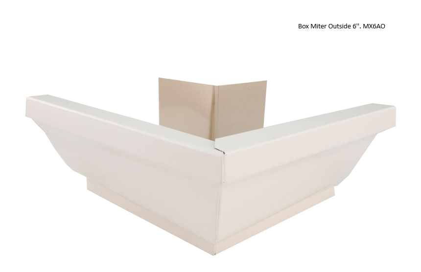 Box Miter Inside / Otside Aluminum. K Stile 6'' (Copy)