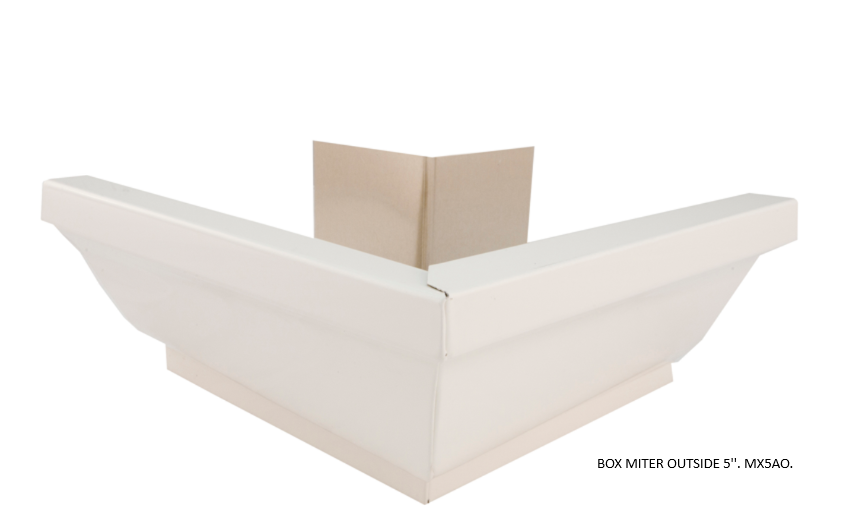 Box Miter Inside / Otside Aluminum. K Stile 5''