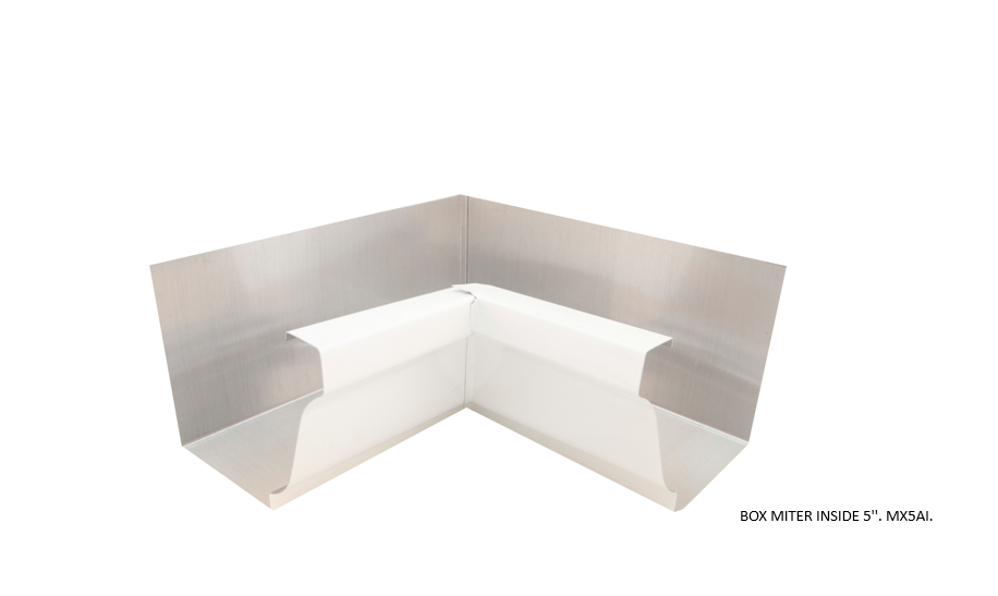 Box Miter Inside / Otside Aluminum. K Stile 5''